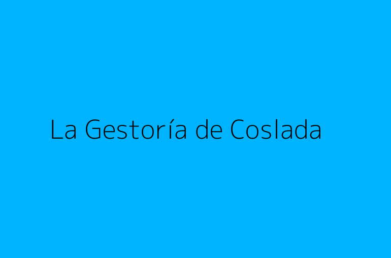 La Gestoría de Coslada